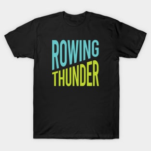 Crew Rowing Thunder T-Shirt